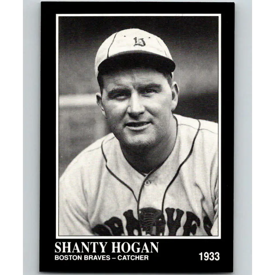 1991 Conlon Collection #294 Shanty Hogan EX Excellent Boston Braves Baseball Card - Baseball Card Single