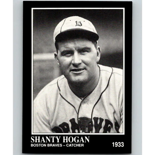 1991 Conlon Collection #294 Shanty Hogan EX Excellent Boston Braves Baseball Card - Baseball Card Single
