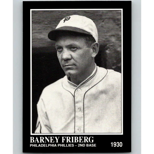 1991 Conlon Collection #297 Barney Friberg EX Excellent Philadelphia Phillies Baseball Card - Baseball Card Single