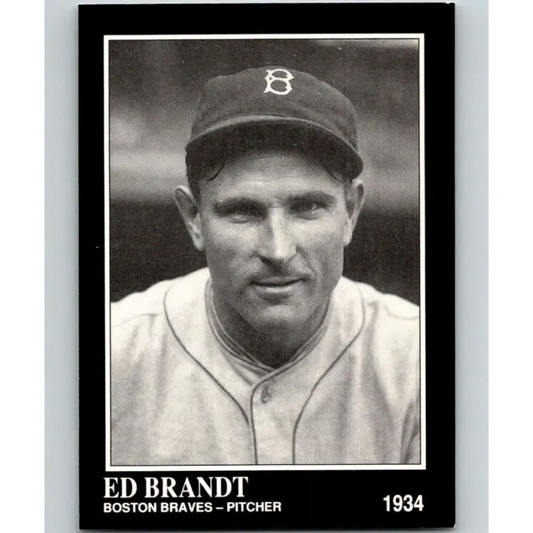 1991 Conlon Collection #298 Ed Brandt EX Excellent Boston Braves Baseball Card - Baseball Card Single