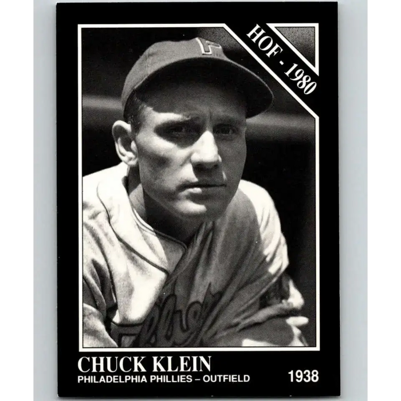 1991 Conlon Collection #30 Chuck Klein EX Excellent Philadelphia Phillies Baseball Card - Baseball Card Single