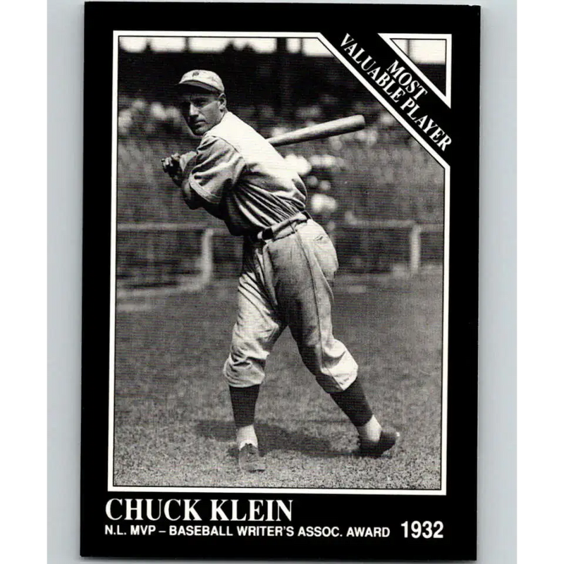 1991 Conlon Collection #300 Chuck Klein EX Excellent Philadelphia Phillies Baseball Card - Baseball Card Single