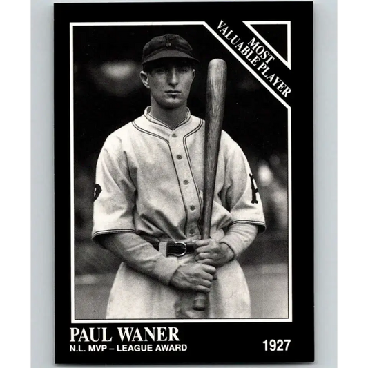 1991 Conlon Collection #315 Paul Waner EX Excellent Pittsburgh Pirates Baseball Card - Baseball Card Single