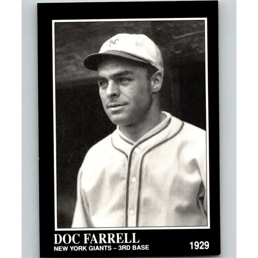 1991 Conlon Collection #324 Doc Farrell EX Excellent New York Giants Baseball Card - Baseball Card Single