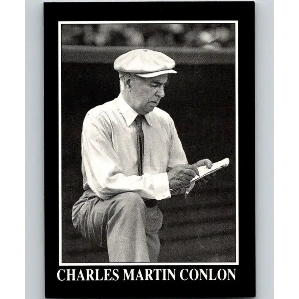 1991 Conlon Collection #327 Charles Conlon EX Excellent Baseball Card - Baseball Card Single
