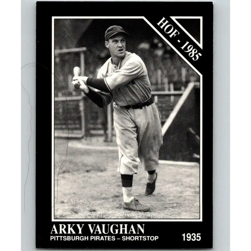 1991 Conlon Collection #38 Arky Vaughan EX Excellent Pittsburgh Pirates Baseball Card - Baseball Card Single