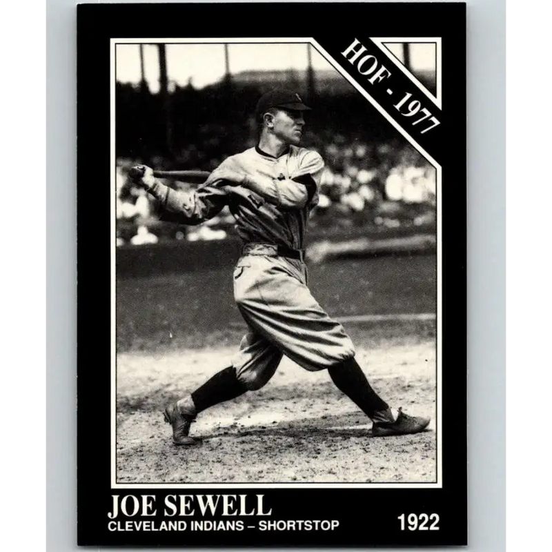 1991 Conlon Collection #40 Joe Sewell EX Excellent Cleveland Indians Baseball Card - Baseball Card Single