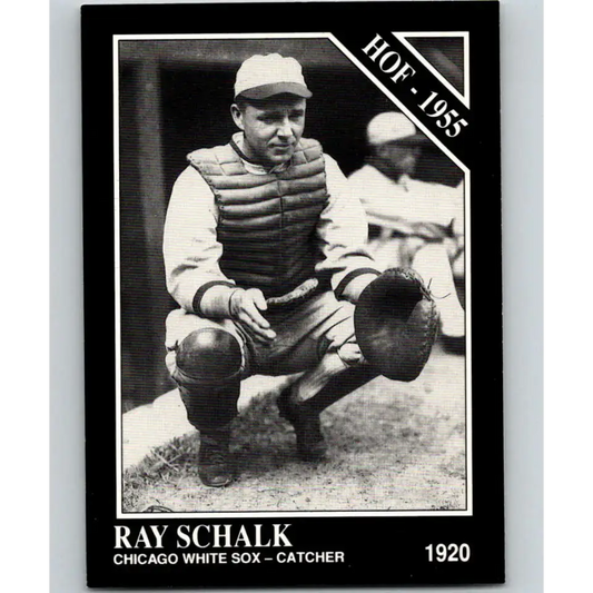 1991 Conlon Collection #48 Ray Schalk EX Excellent Chicago White Sox Baseball Card - Baseball Card Single