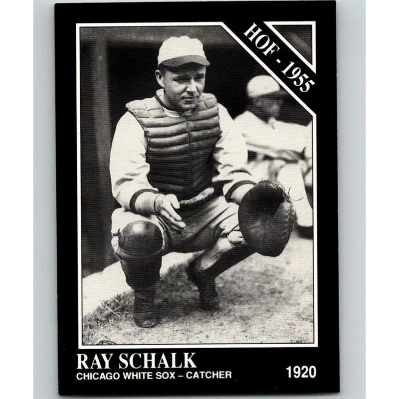 1991 Conlon Collection #48 Ray Schalk EX Excellent Chicago White Sox Baseball Card - Baseball Card Single