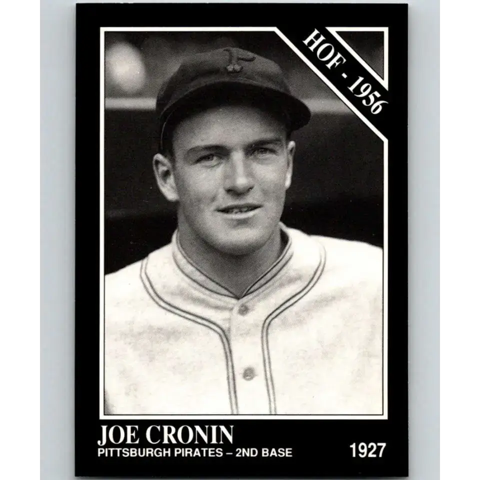 1991 Conlon Collection #50 Joe Cronin EX Excellent Pittsburgh Pirates Baseball Card - Baseball Card Single