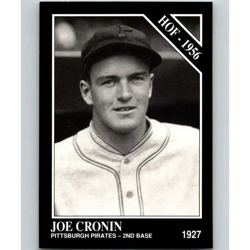 1991 Conlon Collection #50 Joe Cronin EX Excellent Pittsburgh Pirates Baseball Card - Baseball Card Single
