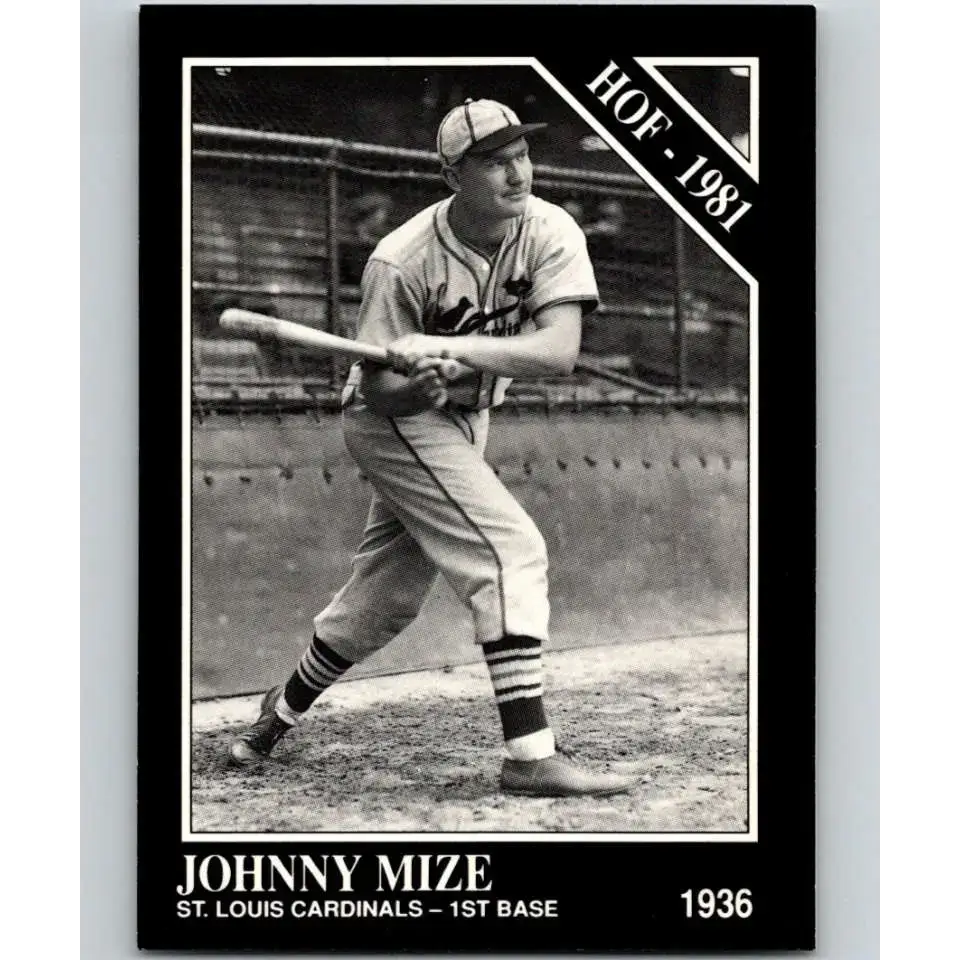 1991 Conlon Collection #53 Johnny Mize EX Excellent St. Louis Cardinals Baseball Card - Baseball Card Single