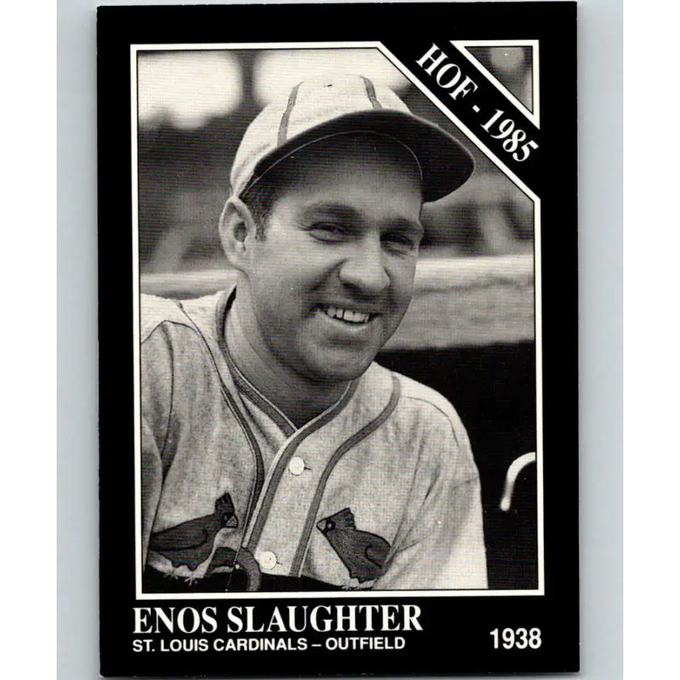 1991 Conlon Collection #56 Enos Slaughter EX Excellent St. Louis Cardinals Baseball Card - Baseball Card Single