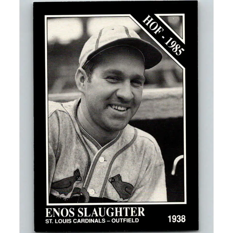 1991 Conlon Collection #56 Enos Slaughter EX Excellent St. Louis Cardinals Baseball Card - Baseball Card Single