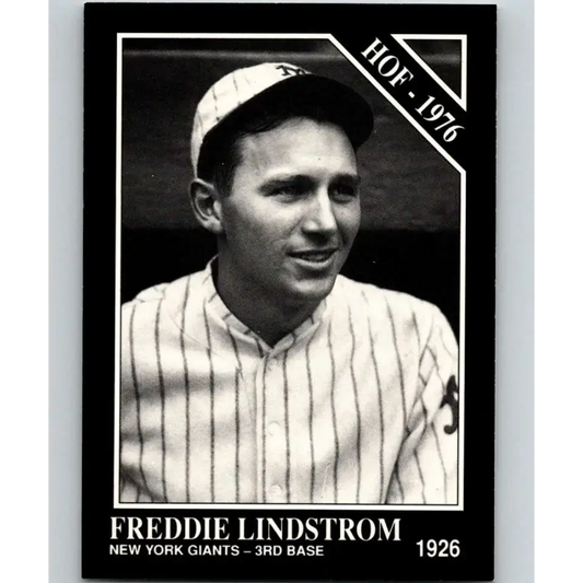 1991 Conlon Collection #58 Fred Lindstrom EX Excellent New York Giants Baseball Card - Baseball Card Single
