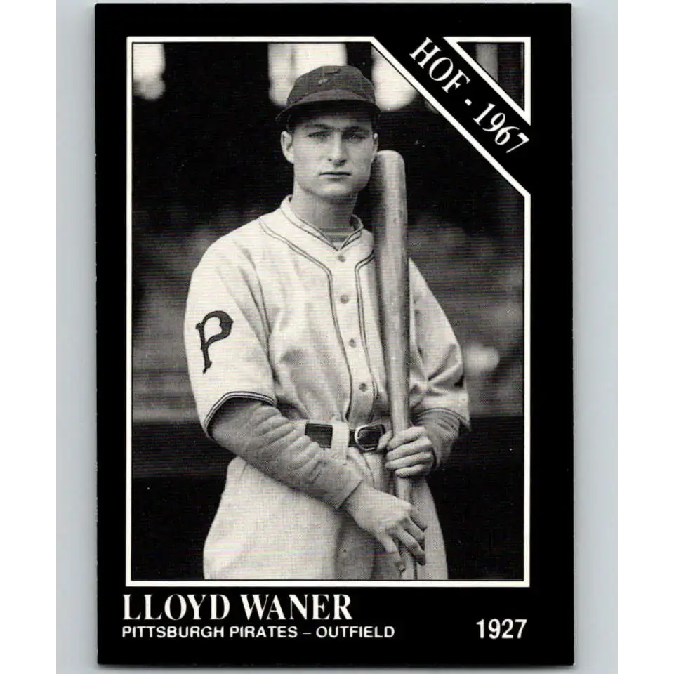 1991 Conlon Collection #6 Lloyd Waner EX Excellent Pittsburgh Pirates Baseball Card - Baseball Card Single