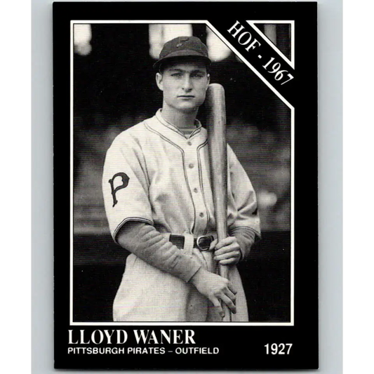 1991 Conlon Collection #6 Lloyd Waner EX Excellent Pittsburgh Pirates Baseball Card - Baseball Card Single