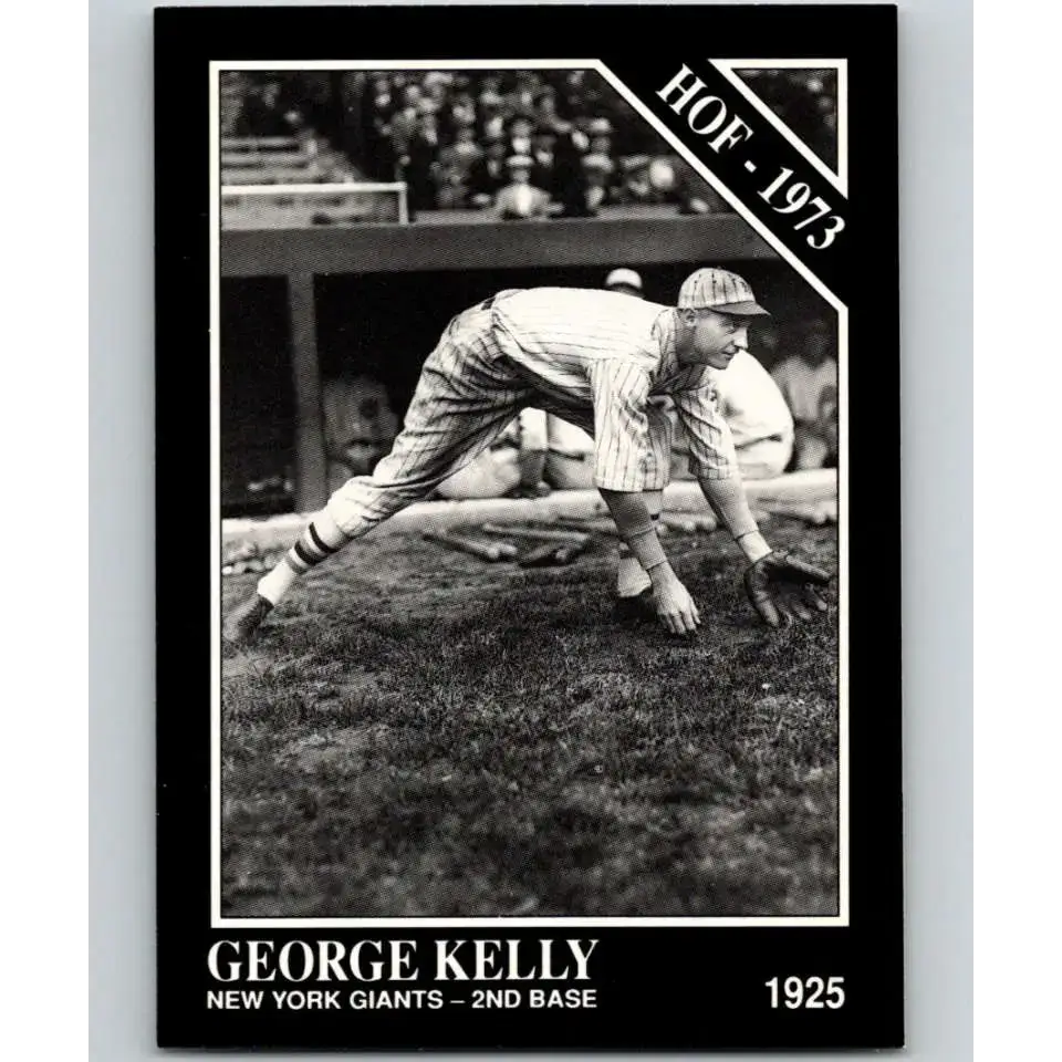 1991 Conlon Collection #60 George Kelly EX Excellent New York Giants Baseball Card - Baseball Card Single