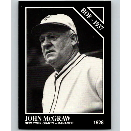 1991 Conlon Collection #65 John McGraw EX Excellent New York Giants Baseball Card - Baseball Card Single
