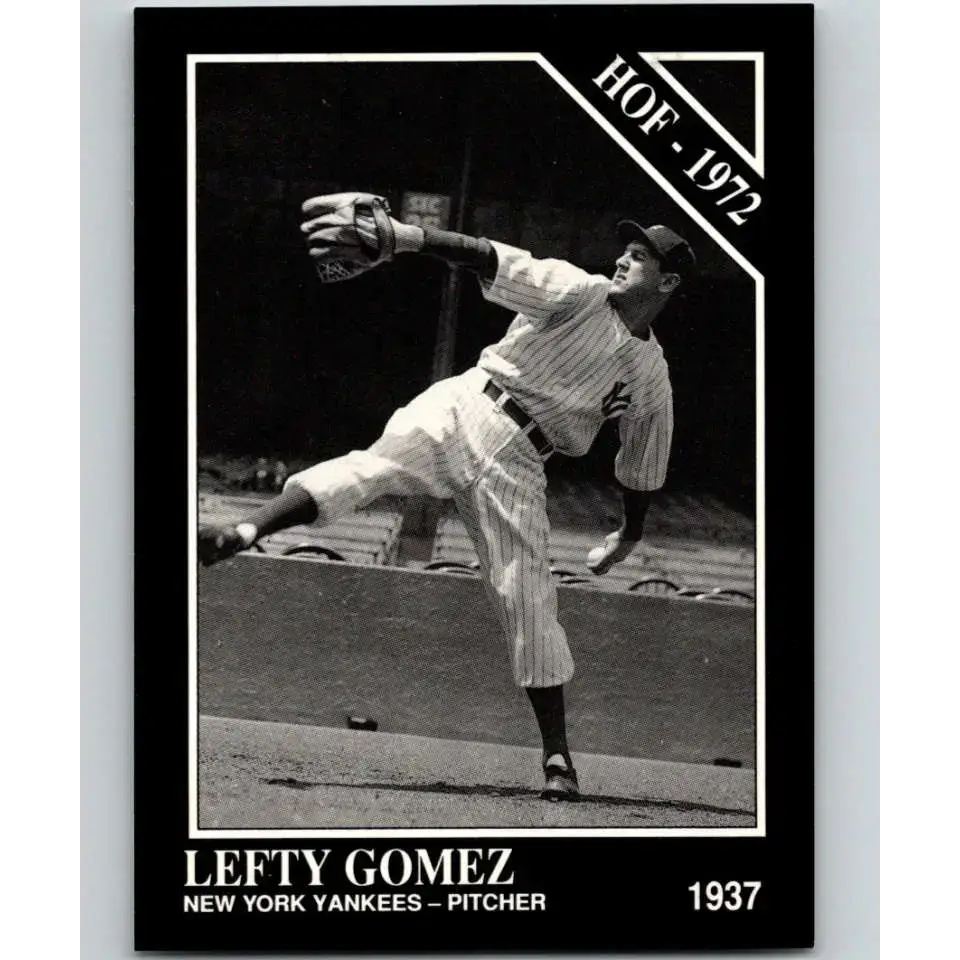 1991 Conlon Collection #67 Lefty Gomez EX Excellent New York Yankees Baseball Card - Baseball Card Single