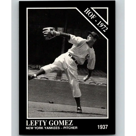 1991 Conlon Collection #67 Lefty Gomez EX Excellent New York Yankees Baseball Card - Baseball Card Single