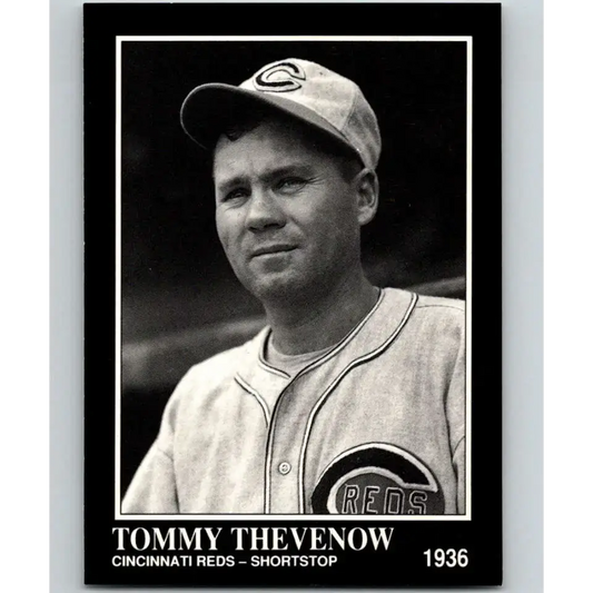 1991 Conlon Collection #69 Tommy Thevenow EX Excellent Cincinnati Reds Baseball Card - Baseball Card Single