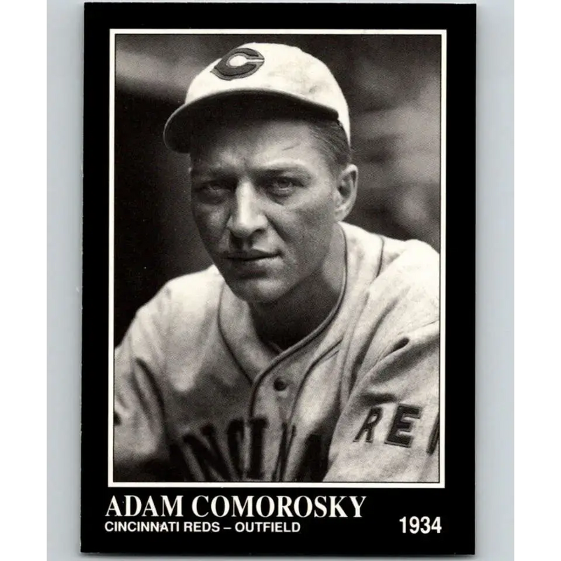 1991 Conlon Collection #73 Adam Comorosky EX Excellent Cincinnati Reds Baseball Card - Baseball Card Single
