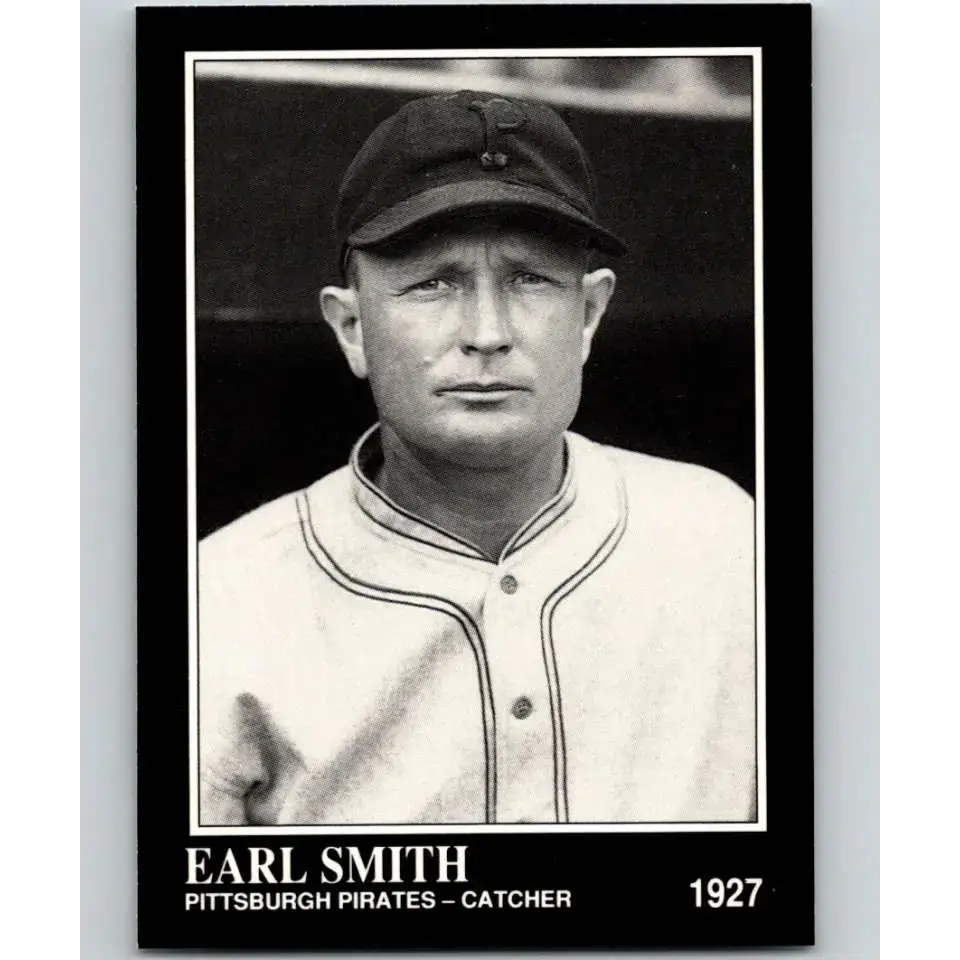 1991 Conlon Collection #74 Earl Smith EX Excellent Pittsburgh Pirates Baseball Card - Baseball Card Single