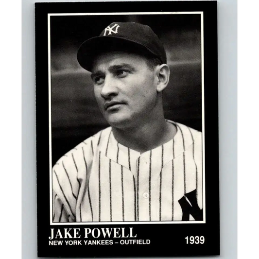 1991 Conlon Collection #83 Jake Powell EX Excellent New York Yankees Baseball Card - Baseball Card Single