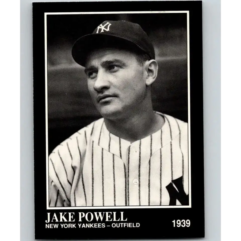 1991 Conlon Collection #83 Jake Powell EX Excellent New York Yankees Baseball Card - Baseball Card Single