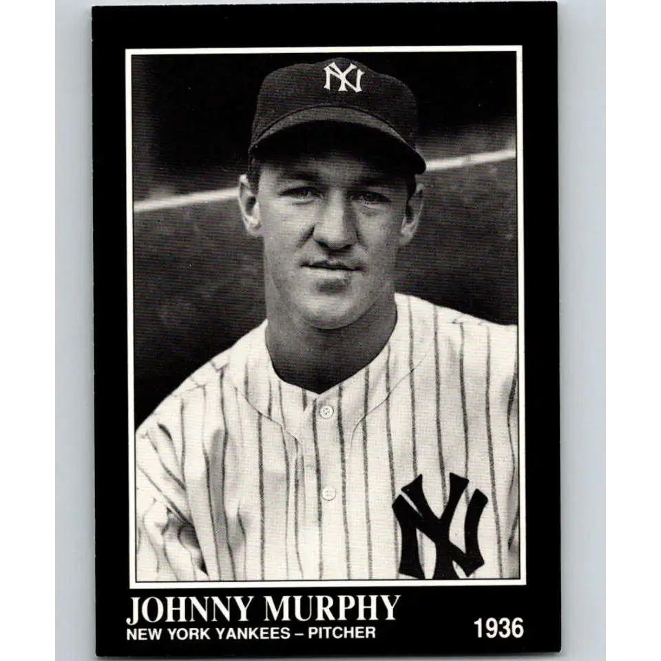 1991 Conlon Collection #84 Johnny Murphy EX Excellent New York Yankees Baseball Card - Baseball Card Single