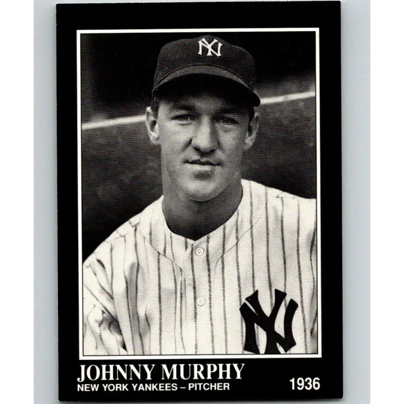 1991 Conlon Collection #84 Johnny Murphy EX Excellent New York Yankees Baseball Card - Baseball Card Single