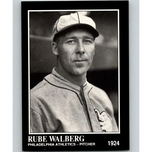 1991 Conlon Collection #91 Rube Walberg EX Excellent Philadelphia Athletics Baseball Card - Baseball Card Single