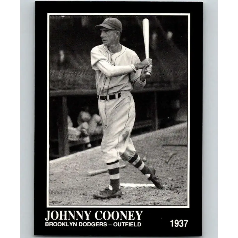 1991 Conlon Collection #94 Johnny Cooney EX Excellent Brooklyn Dodgers Baseball Card - Baseball Card Single
