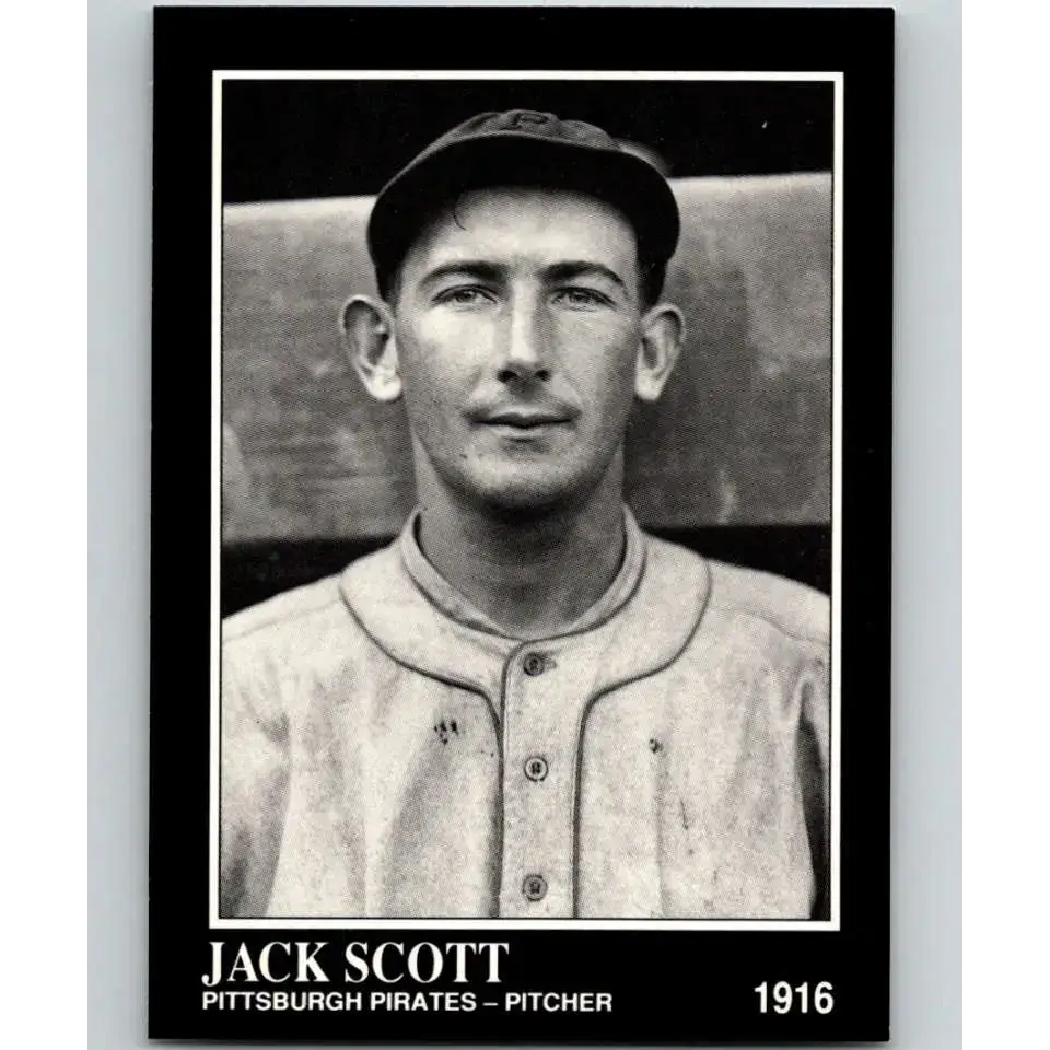 1991 Conlon Collection #97 Jack Scott EX Excellent Pittsburgh Pirates Baseball Card - Baseball Card Single