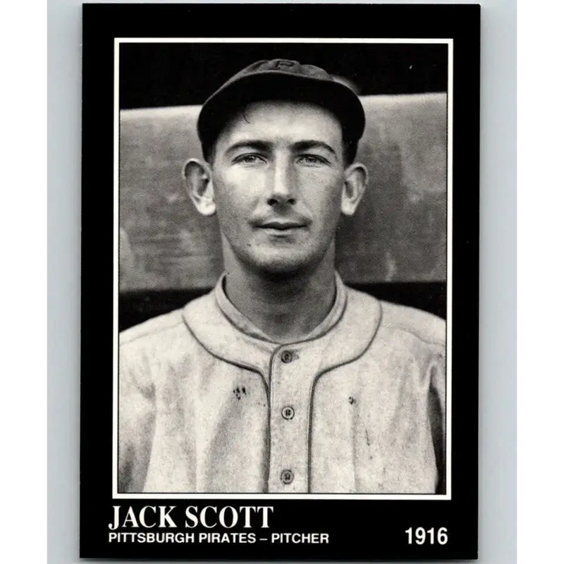 1991 Conlon Collection #97 Jack Scott EX Excellent Pittsburgh Pirates Baseball Card - Baseball Card Single