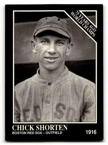 1991 Conlon Collection TSN #136 Chick Shorten Boston Red Sox Basebal ID:52908 - Baseball Card Single