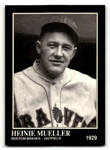 1991 Conlon Collection TSN #179 Heinie Mueller Boston Braves Basebal ID:52938 - Baseball Card Single