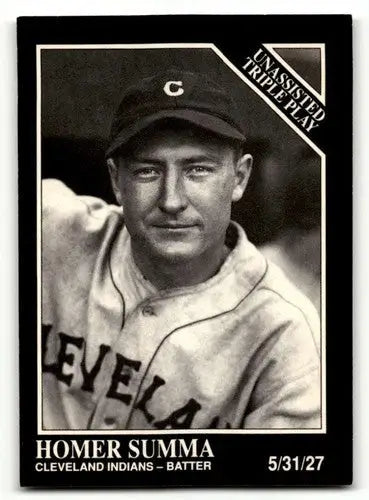 1991 Conlon Collection TSN #205 Homer Summa Cleveland Indians Baseba ID:52854 - Baseball Card Single