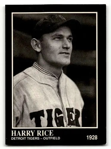 1991 Conlon Collection TSN #216 Harry Rice Detroit Tigers Baseball C ID:52844 - Baseball Card Single