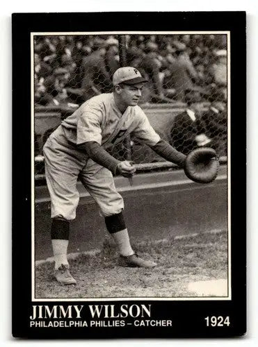 1991 Conlon Collection TSN #223 Jimmie Wilson Philadelphia Phillies ID:52838 - Baseball Card Single