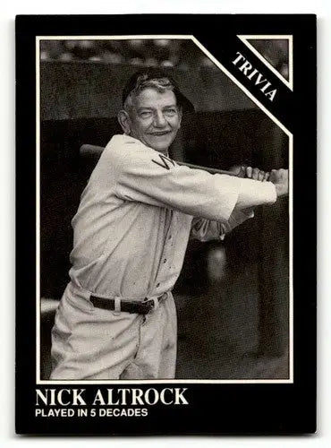 1991 Conlon Collection TSN #226 Nick Altrock Chicago White Sox Baseb ID:52836 - Baseball Card Single