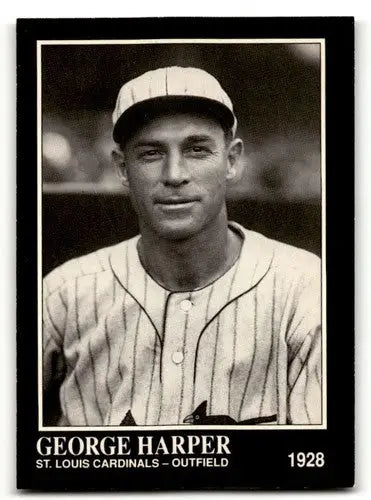 1991 Conlon Collection TSN #246 George Harper St. Louis Cardinals Ba ID:53010 - Baseball Card Single