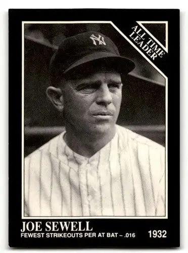 1991 Conlon Collection TSN #275 Joe Sewell New York Yankees Baseball ID:52957 - Baseball Card Single