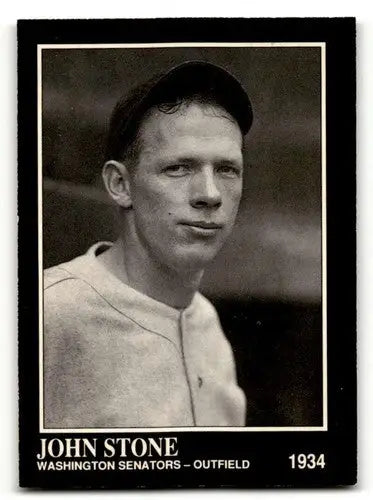 1991 Conlon Collection TSN #289 John Stone Washington Senators Baseb ID:52968 - Baseball Card Single