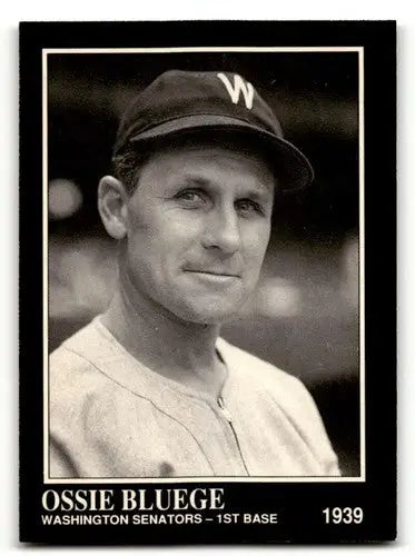 1991 Conlon Collection TSN #295 Ossie Bluege Washington Senators Bas ID:52973 - Baseball Card Single