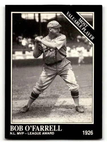 1991 Conlon Collection TSN #316 Bob O’Farrell St. Louis Cardinals Ba ID:52981 - Baseball Card Single