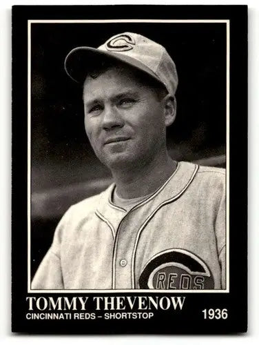 1991 Conlon Collection TSN #69 Tommy Thevenow Cincinnati Reds Baseba ID:52861 - Baseball Card Single