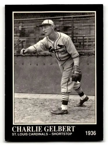 1991 Conlon Collection TSN #70 Charlie Gelbert St. Louis Cardinals B ID:52860 - Baseball Card Single