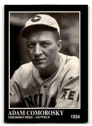 1991 Conlon Collection TSN #73 Adam Comorosky Cincinnati Reds Baseba ID:52857 - Baseball Card Single